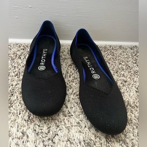 Rothy’s Classic Black Round Toe Flats
